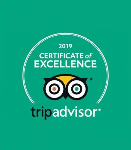 Tripadvisor Certificate of EXELLENCE
