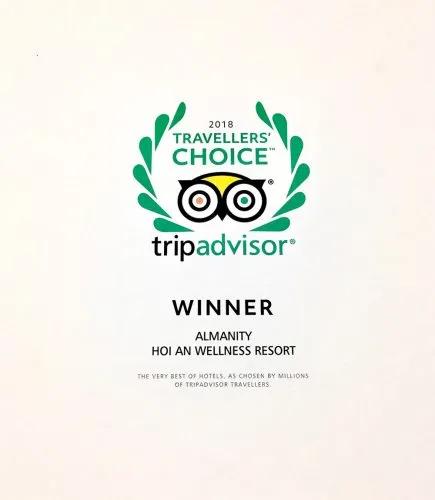 Tripadvisor Travelers’ CHOICE Winner