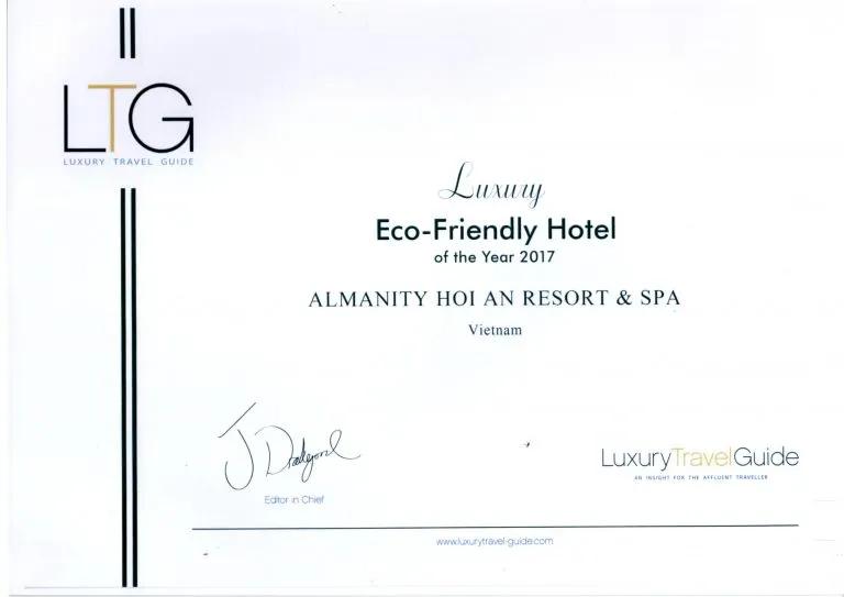 Luxury Eco-Friendly Hotel 2017