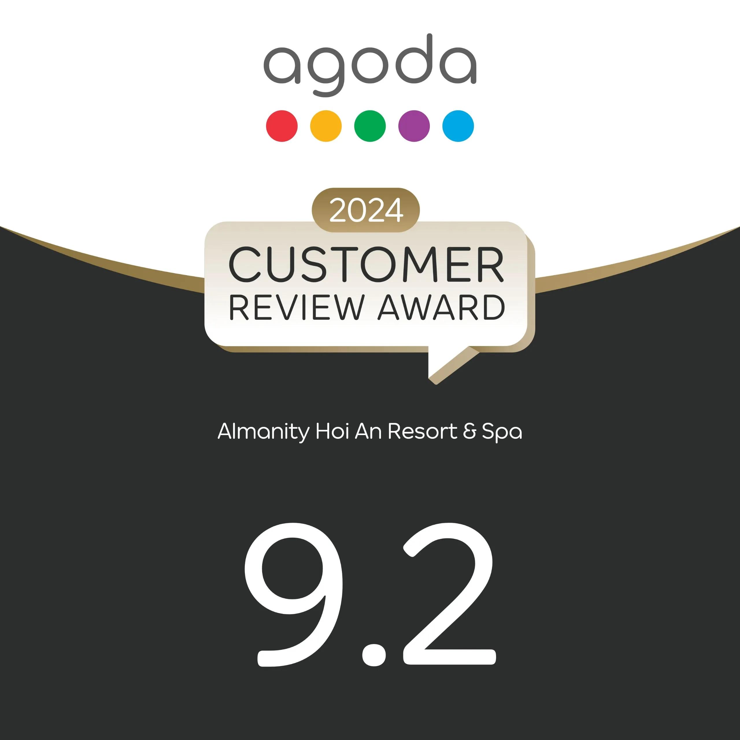 Agoda - Customer Review Awards