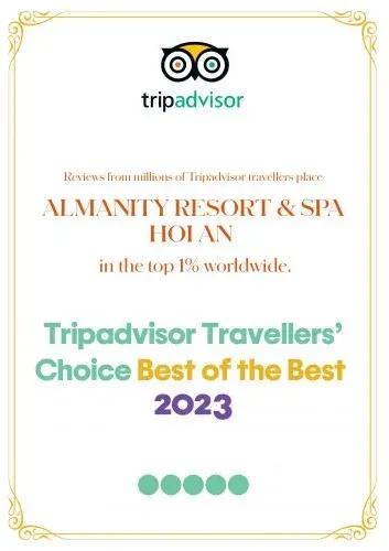 TripAdvisor- Best of the Best Award