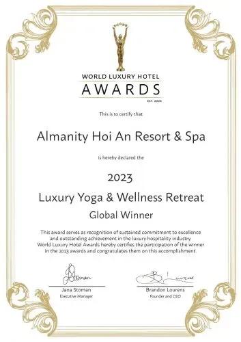 WLHA- Luxury Yoga Retreat_Continent Winner Asia